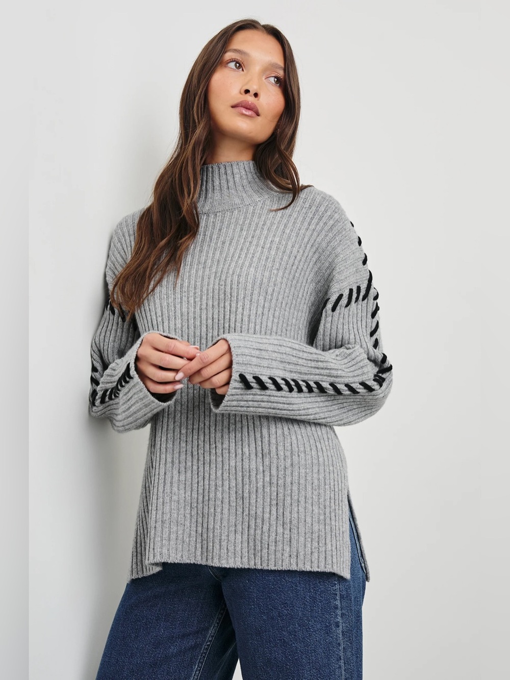 Rails Grey Sweater NWT